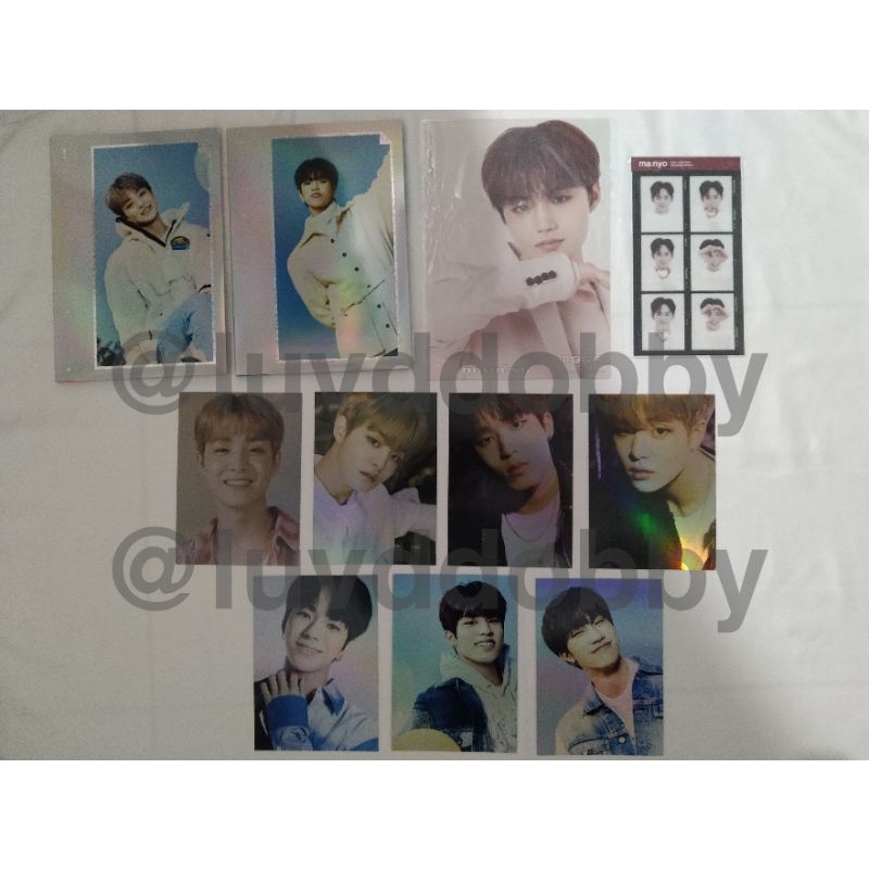 File folder postcard treasure jihoon jaehyuk yedam jeongwoo