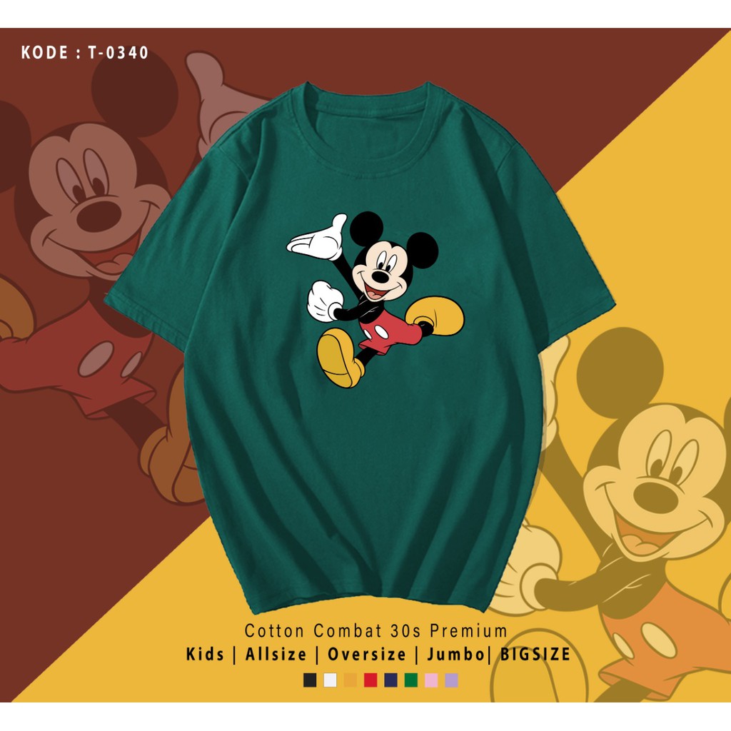 MICKEY YEY / TERMURAH / PREMIUM BAJU KAOS  / T-SHIRT / KATUN LENGAN PENDEK / TUMBLR TEE /