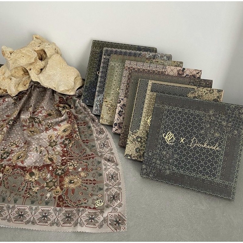 RESTOCK Rulla Scarf Heaven Lights HL x dwihanda voal premium