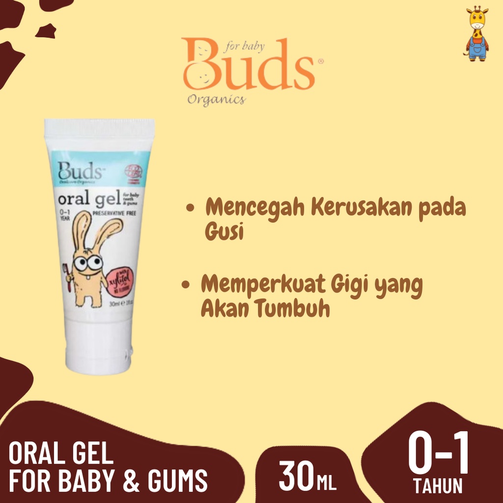 BUDS Oral Gel For Baby &amp; Gums 0-1y