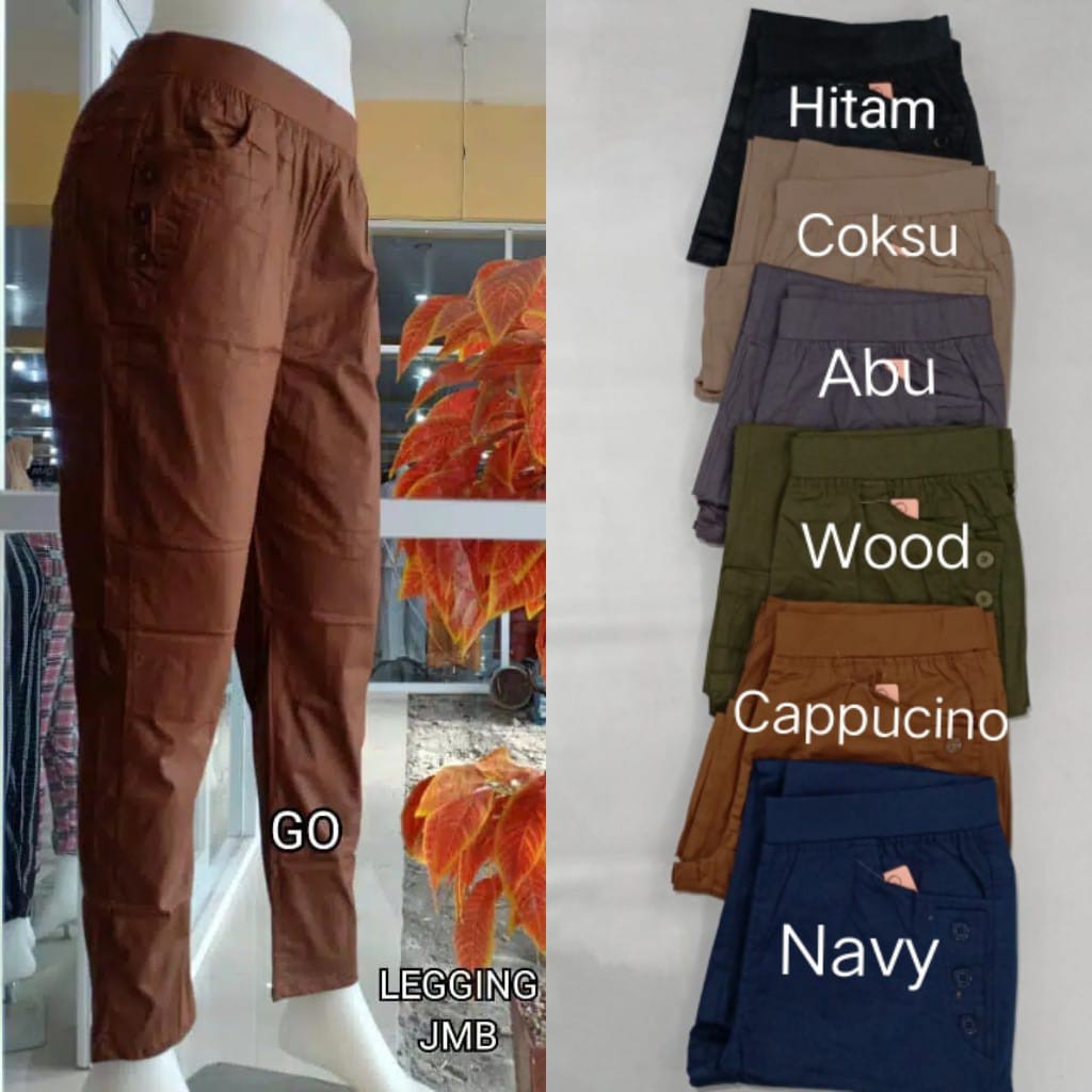 gof S.ME Celana Panjang Jogger dan Legging Wanita