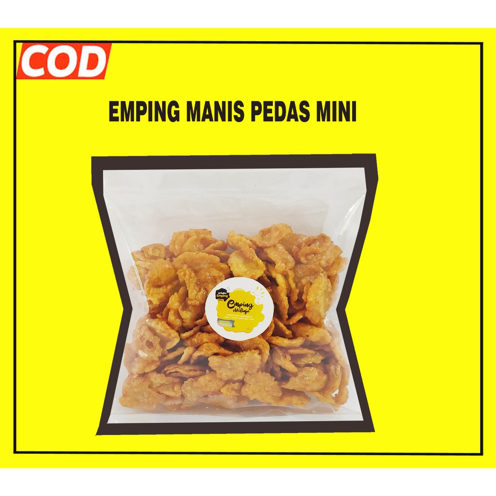 

EMPING MELINJO PEDAS MANIS MINI / KECEPREK / CEPLIS 100GRAM