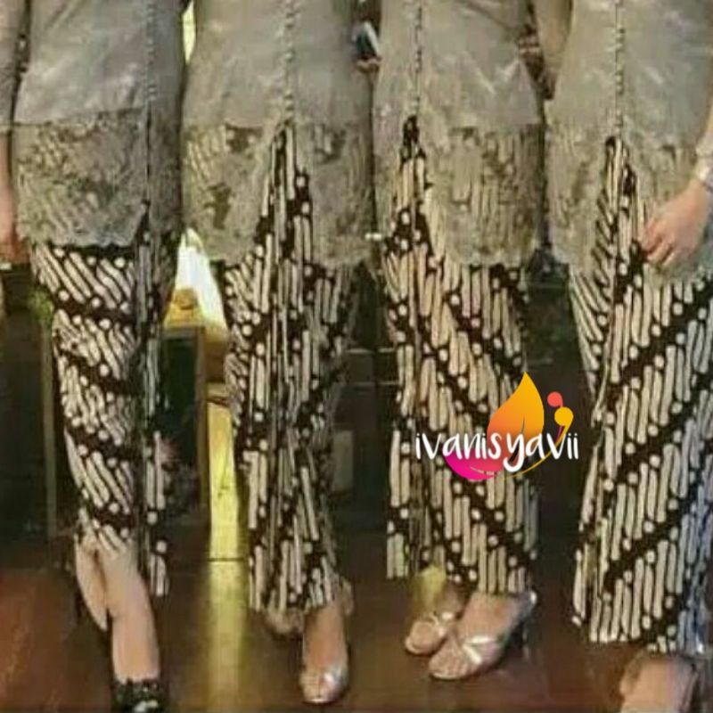 Jarik Instan Cewek, Wiru Sudah Jadi. Motif Lengkap