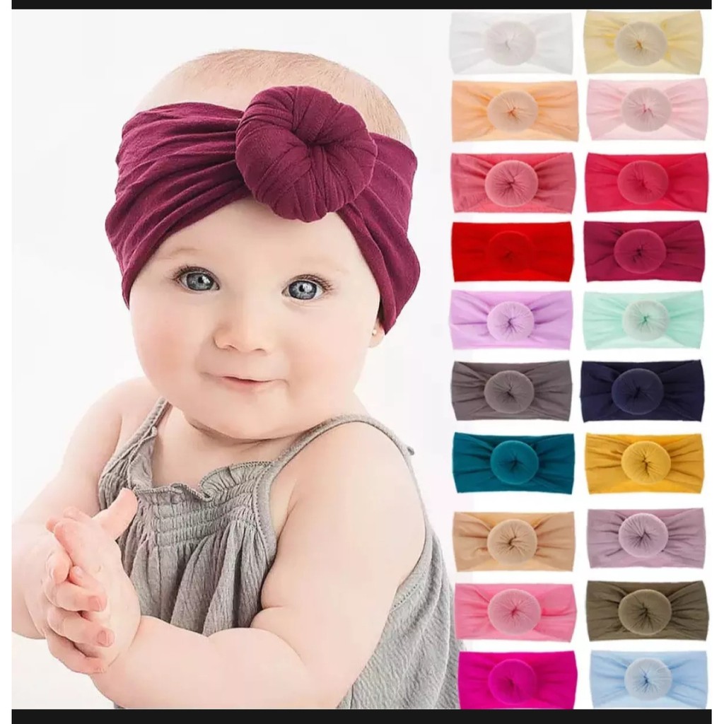 turban anak / BONDU DONAT / turban bayi / baby &amp; kids / jilbab anak / PUSAT JILBAB CICALENGKA