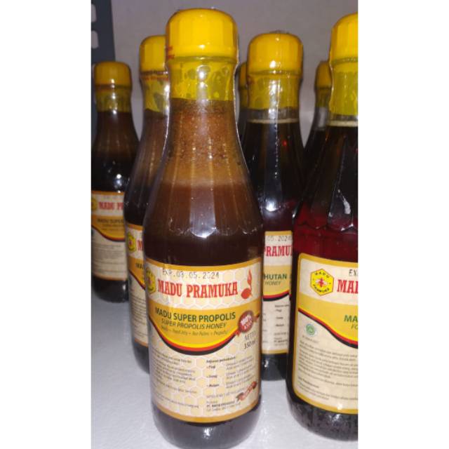 

Madu Pramuka# Madu Super propolis 350 ml