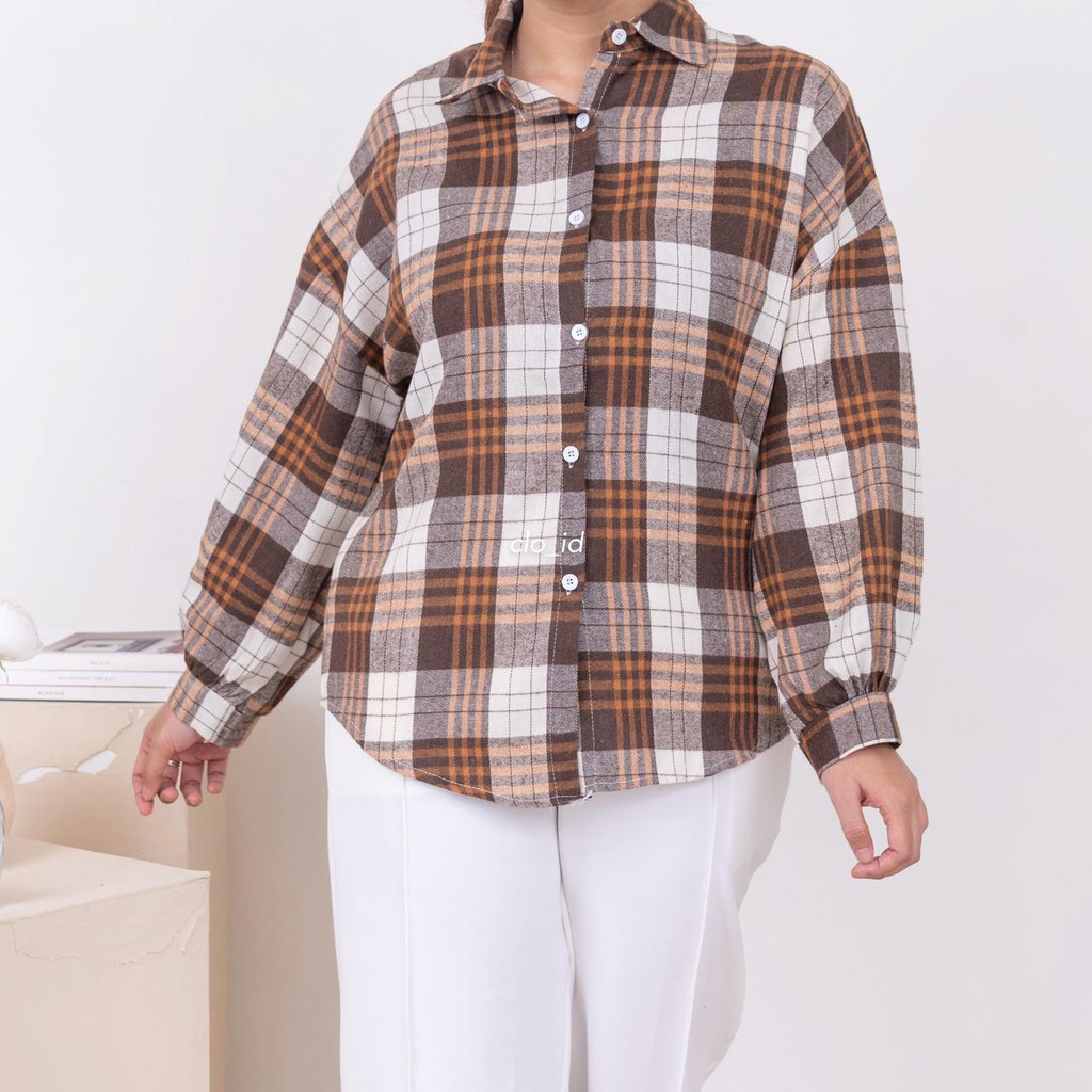 FLANELA SHIRT PALETTE 2-J-Brown