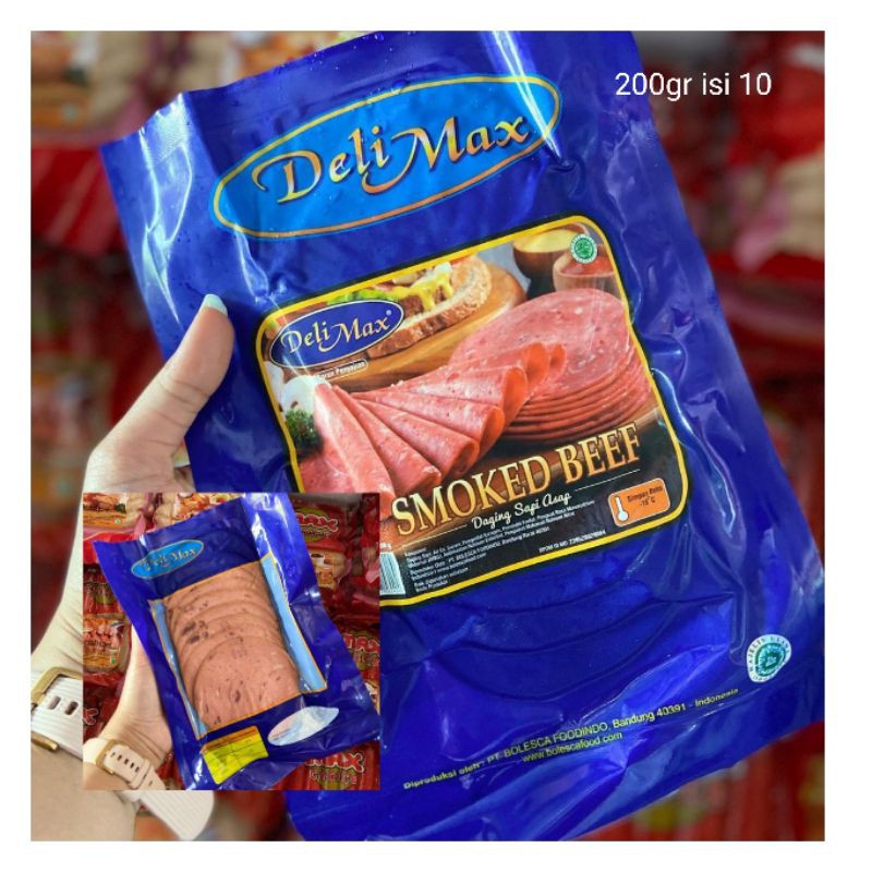 

DELIMAX SMOKE BEEF 200gr Jateng only