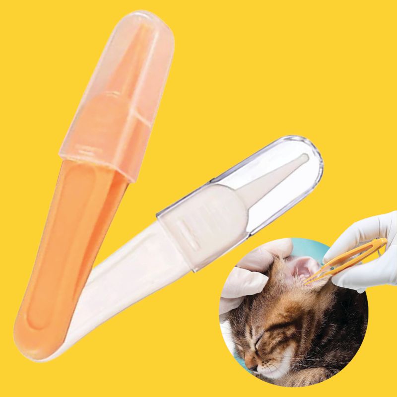 Ear Pick Pembersih Telinga Kucing Pembersih Kotoran Telinga Kucing Japit Pembersih Telinga Kucing FEFARM