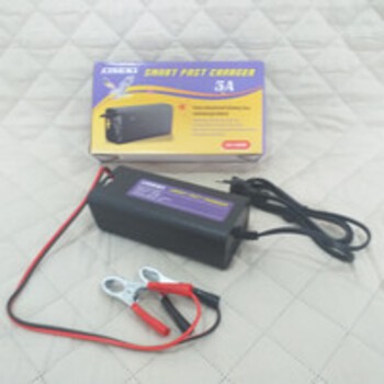 Alat cas aki mobil Motor / SUNPRO Battery Charger 5A DC12v**