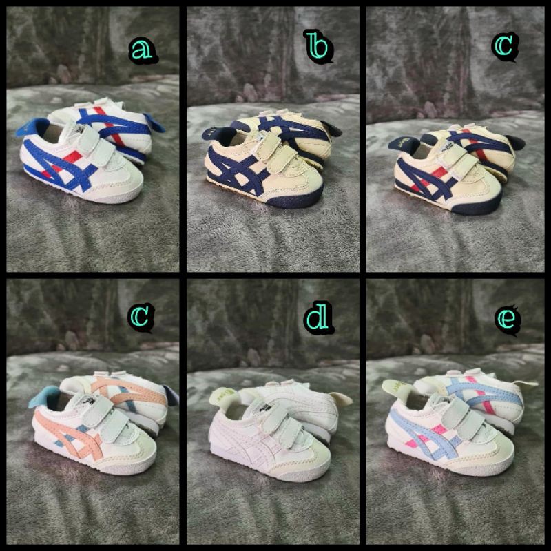 Asics Onitsuka Tiger Kids - Sepatu Anak Perekat Best Seller