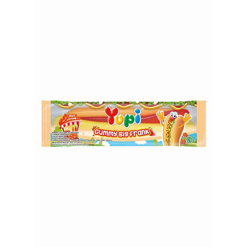 

Yupi Candy Gummy Big Frank 32G - Alhanan/04