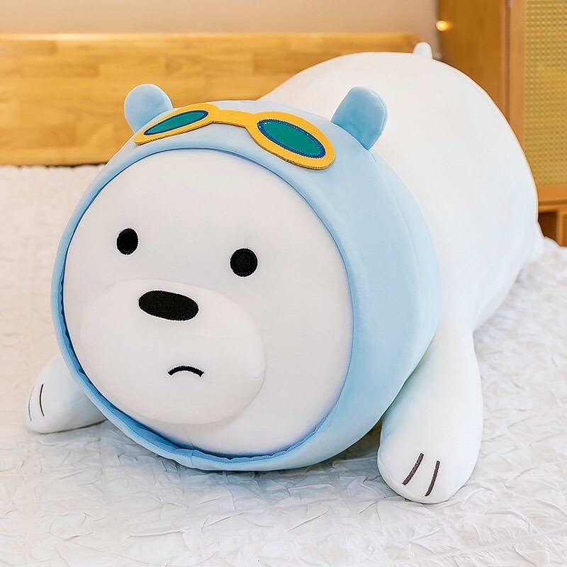 BONEKA ICE BEAR MINISO ORIGINAL IMPORT POLAR WHITE BEAR PLUSH TOY DOLL MAINAN ANAK | KADO HADIAH ULT
