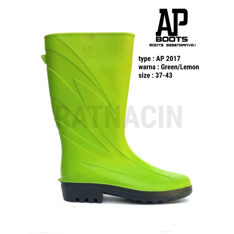 Sepatu AP Boots 2017 Green Lemon