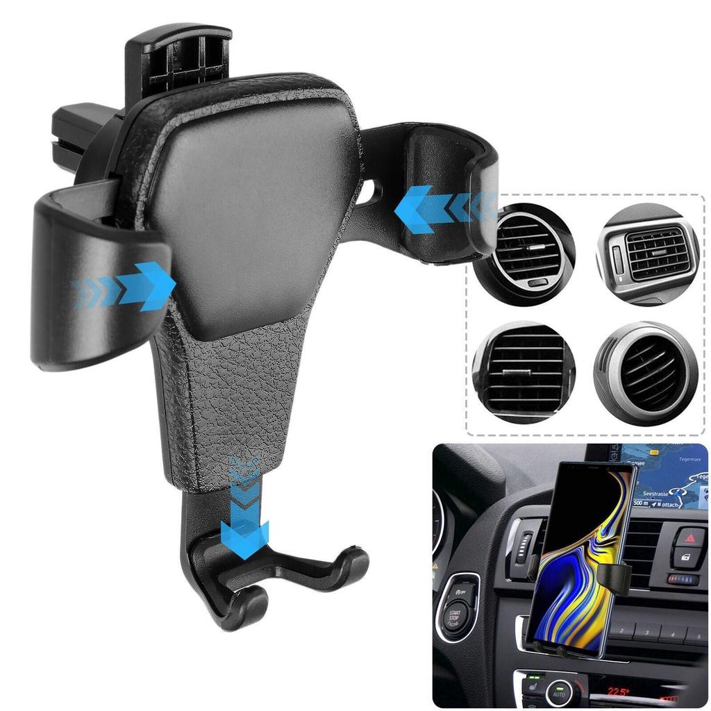 Universal360° Degree Car Phone Holder Smartphone Handphone Mobil Hitam Yang Dapat Diputar GPS Support Cell Stand Mount Holder