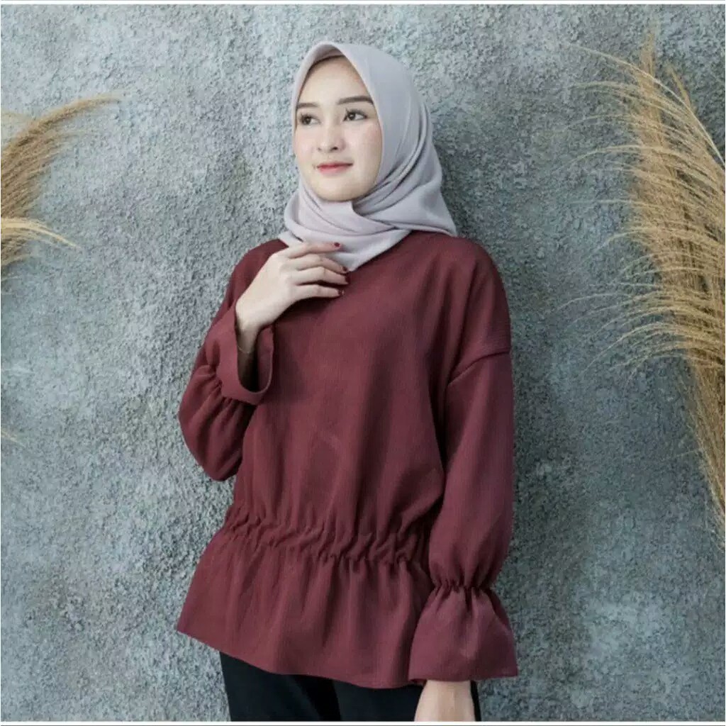 SALE!!! SIMPLE TOP // SIMPLE BLOUSE // BARBARA TROMPET TOP