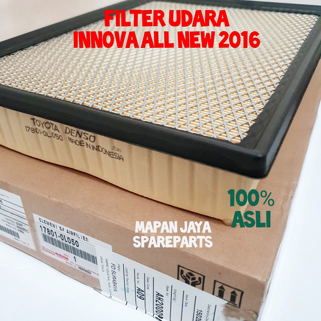 ORI FILTER UDARA ALL NEW INNOVA REBORN (2016-2021) / FORTUNER VRZ