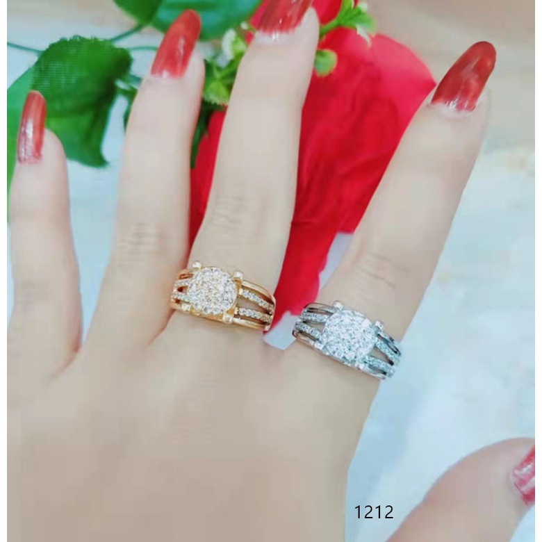 Cincin Xuping Permata Perhiasan Fashion 1212,1213