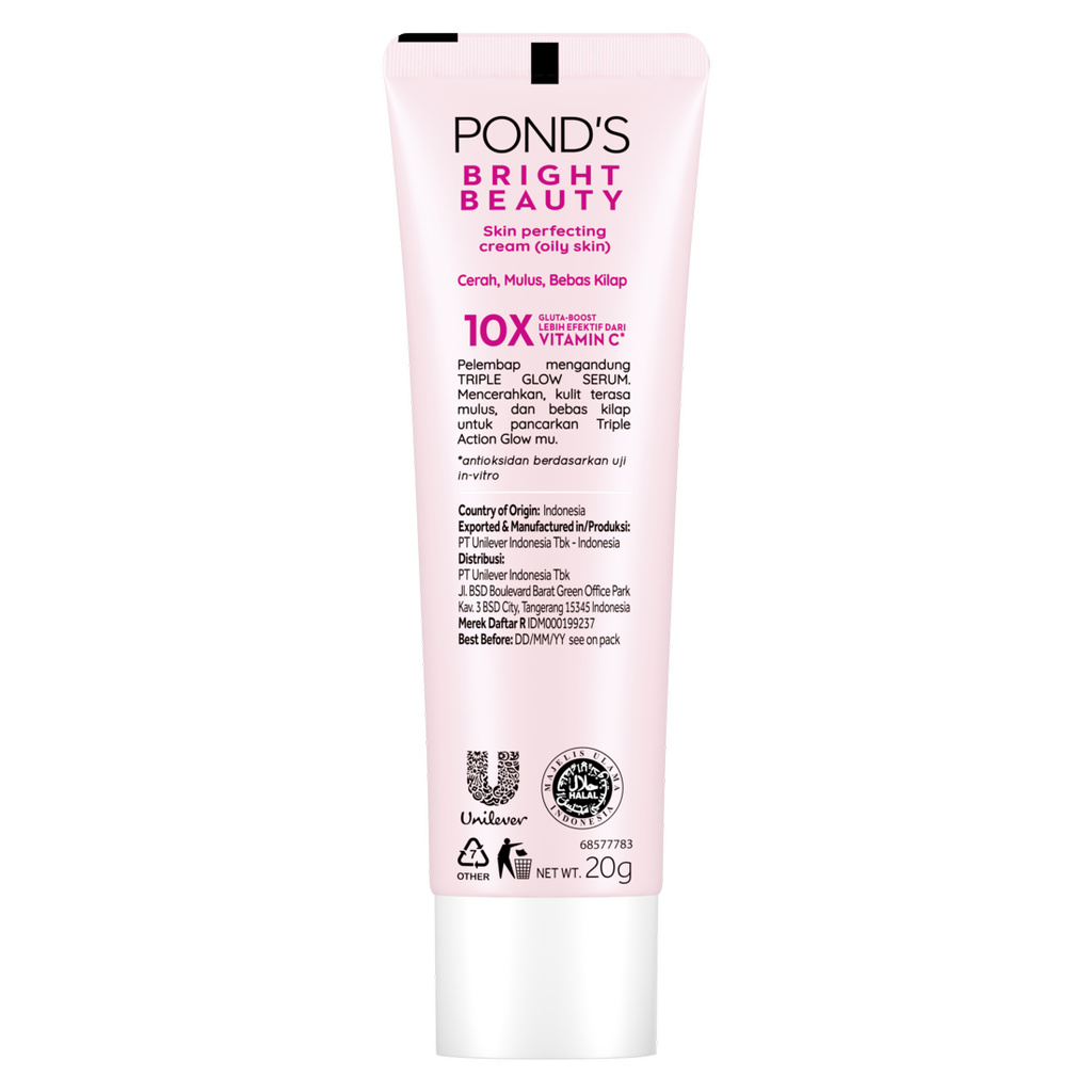 Pond'S Day Cream Bright Beauty For Oily Skin 20G