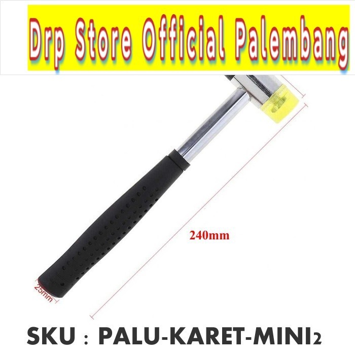 Palu Karet Medium Rubber Hammer - Pasang Parket Keramik