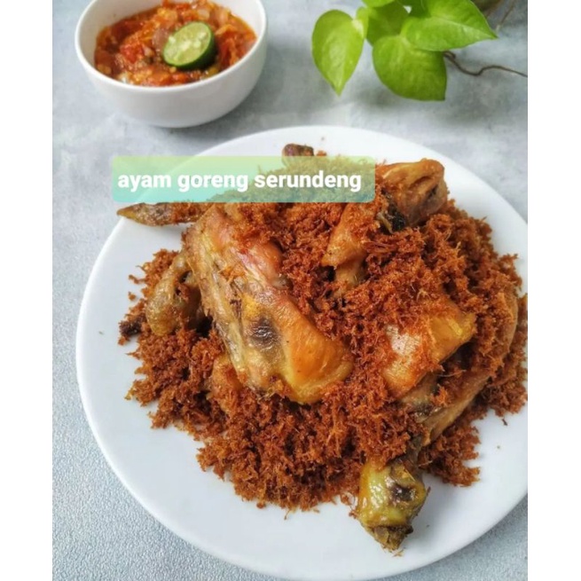 

Ayam ungkep serundeng frozen 500gr,no msg