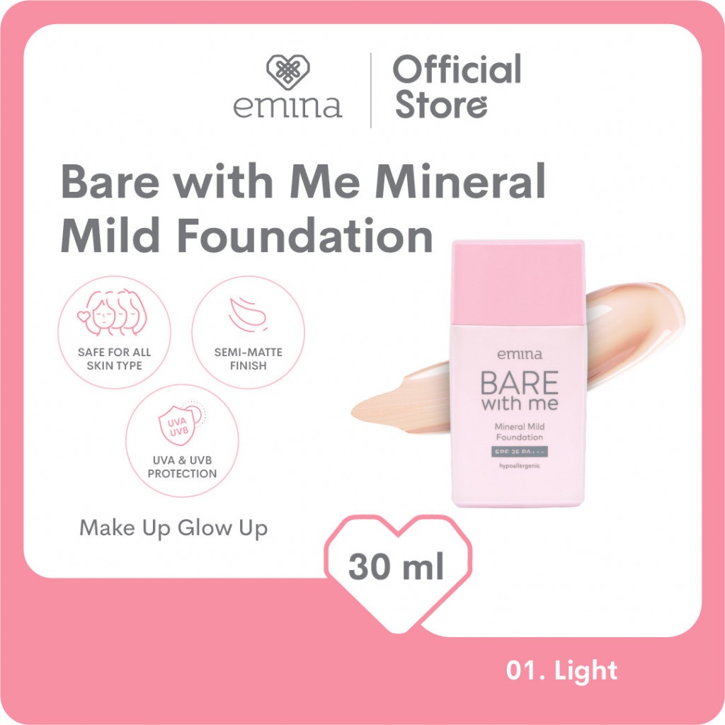 EMINA Bare With Me Mineral Mild Foundation