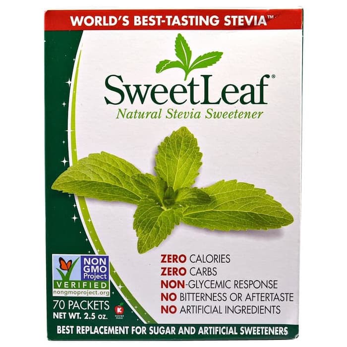 

Wisdom Natural SweetLeaf Natural Stevia Sweetner 70 / Gula Stevia
