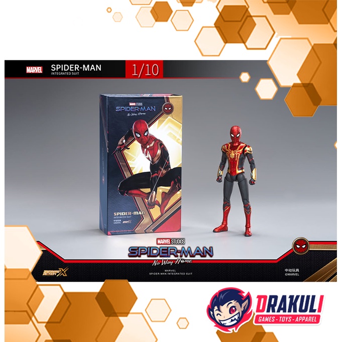 ZD Toys Spider-Man No Way Home 1/10 Spider Man Integrated Suit