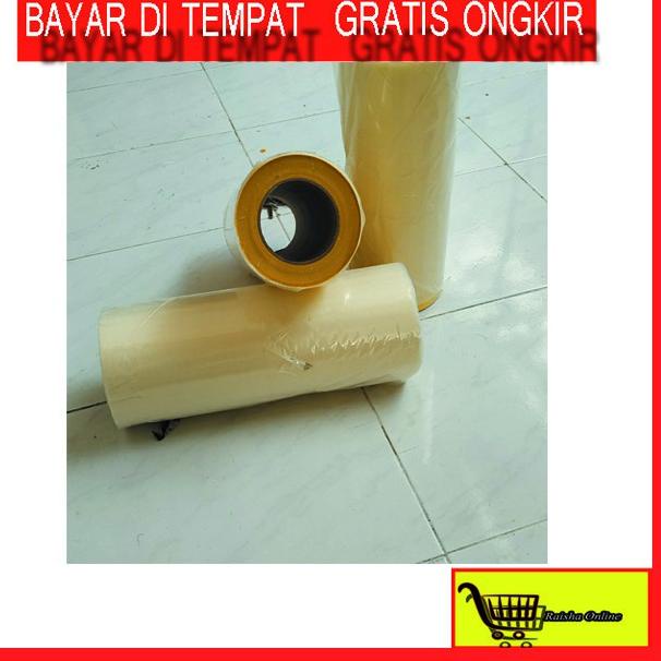 Serbu Grosir Plastik Pelastik Laminasi Dingin Laminating Dingin Roll Glossy Glosy Glosi Doff Dof Matte uk A3 dan A4 Roll Rol