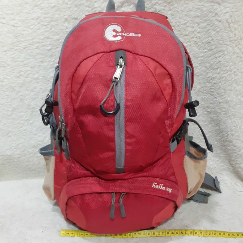 Tas Ransel Second / Preloved / ECHOROBA  KALLA 25 BACK PACK Merah / Bekas.