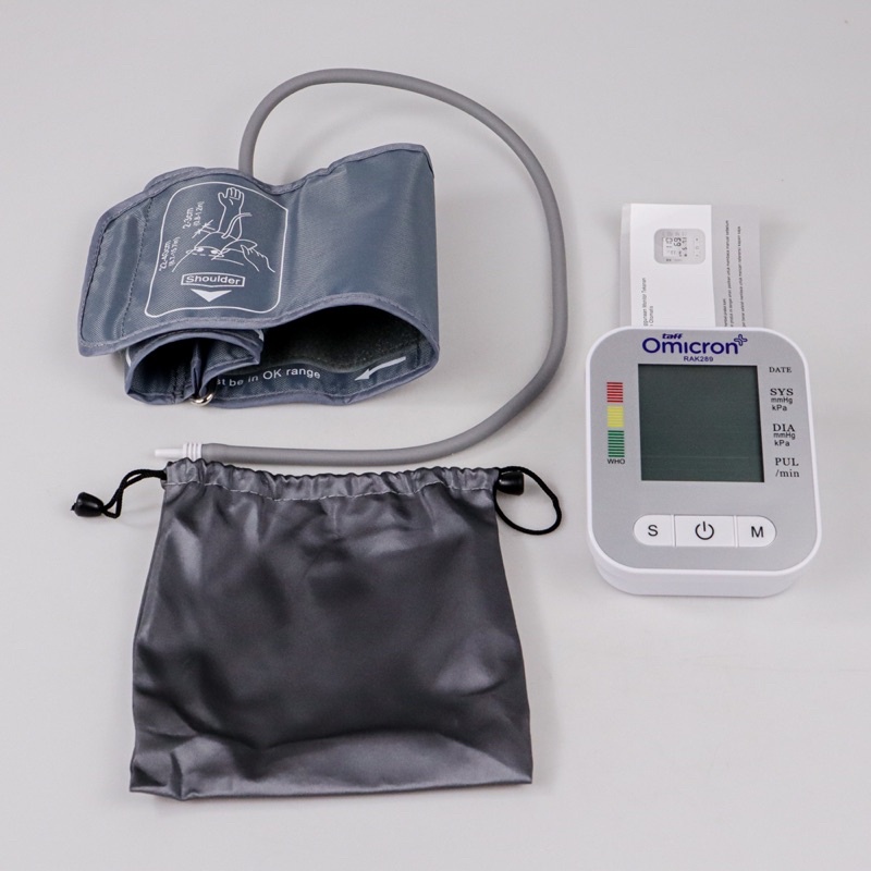 TaffOmicron Intellective Pengukur Tekanan Darah Electronic Blood Pressure with Voice - RAK289