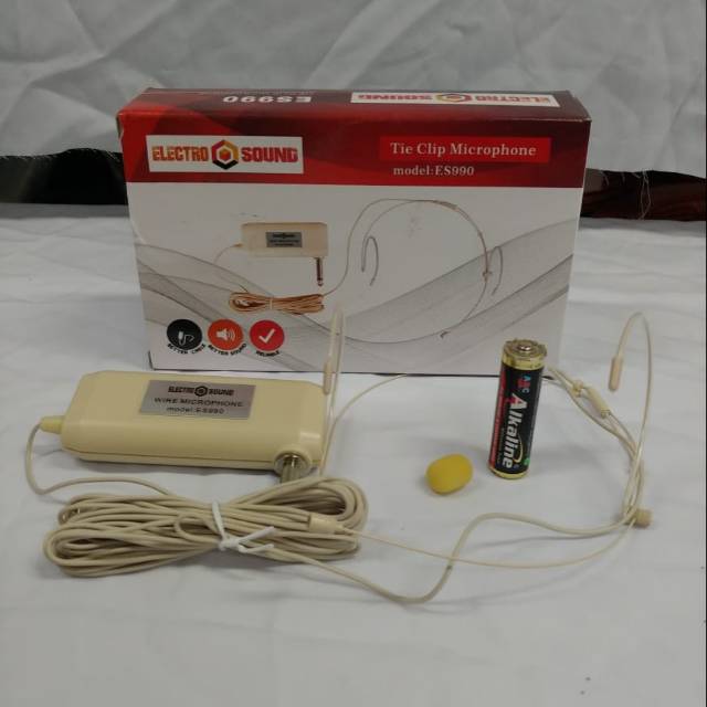 Mic headset lidi kabel Electro Sound ES-990