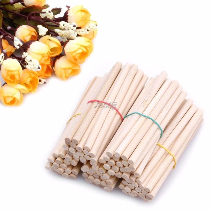 Bamboo Lollipop Stick 80mm (100pcs)