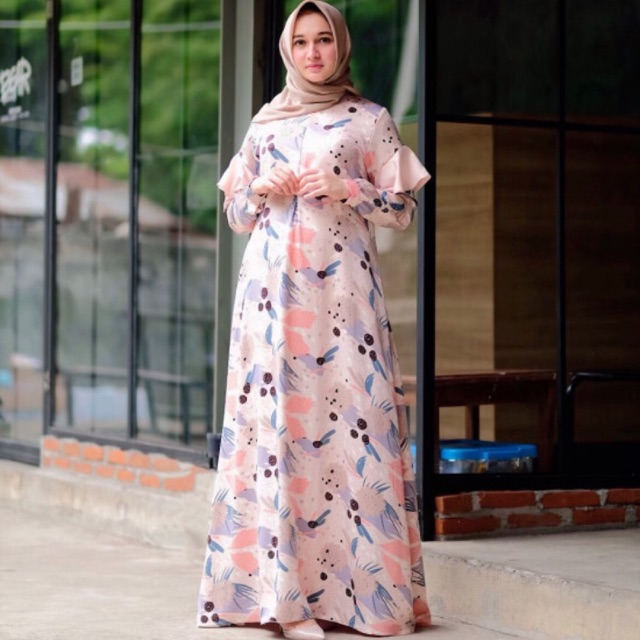 Aqila Dress “Salem” By Kaleela.id