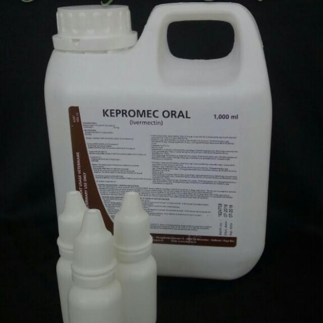KEPROMEC ORAL 5ML - OBAT KUTU JAMUR SCABIES GUDIK DEMODEX KUCING ANJING