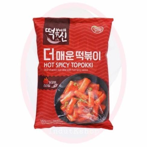 

Dong Won Topokki Korea / Kue Beras Dengan Bumbu Sup Korea