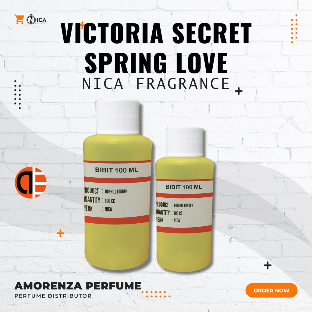 VICTORY SPRING BIBIT NICA 100ML  ORIGINAL 100% MURNI TANPA CAMPURAN / BIBIT PARFUM / BIBIT MINYAK WANGI / PARFUM PRIA TAHAN LAMA ORI / PARFUM WANITA TAHAN LAMA ORI