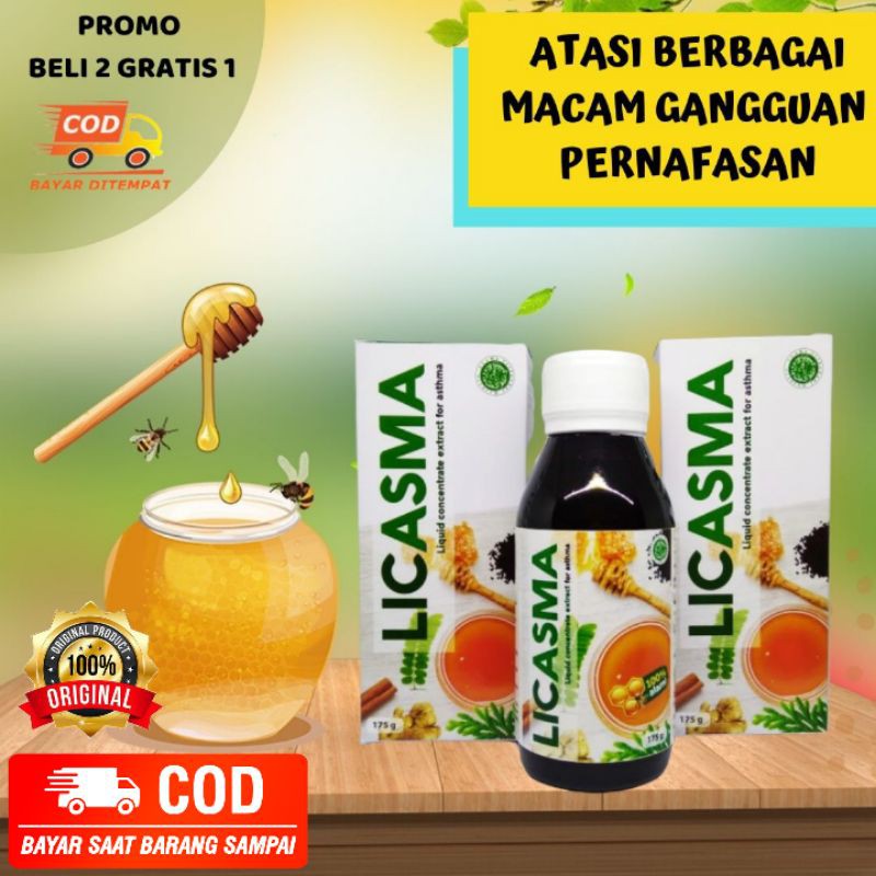 Licasma Original Obat Herbal Alami Untuk Obati Atasi Sembuhkan Asma dan Masalah Pernapasan