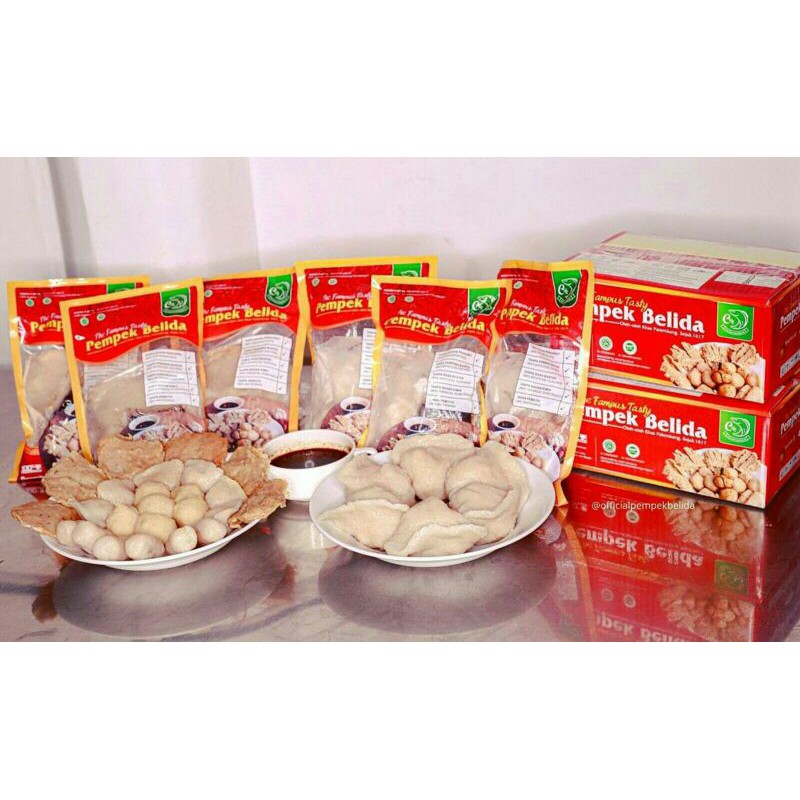 

Pempek Belida PAKET B, isi 30 pcs (24 pcs aneka pempek + 6 pcs pempek Kapal Selam)