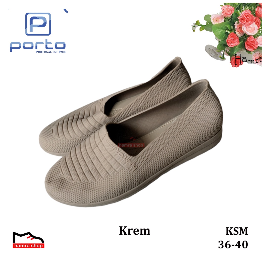 Porto KSM-Sepatu Slip on Wanita dan Remaja Perempuan 36-40