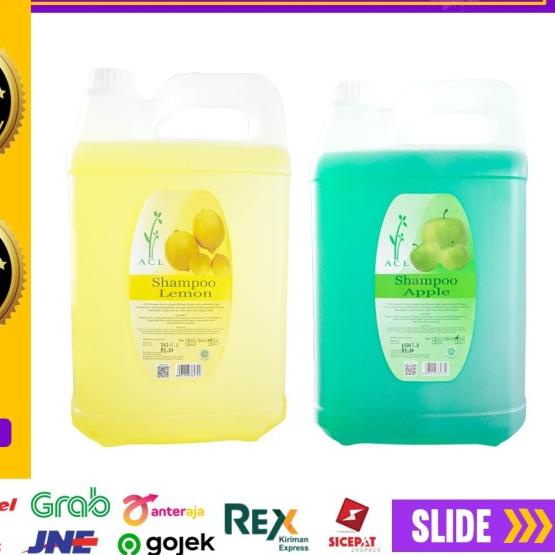 ☊ ACL SAMPO BARBER SALON SPA DIRIGEN 5 LITER / SHAMPOO AROMATIC MURAH ✻