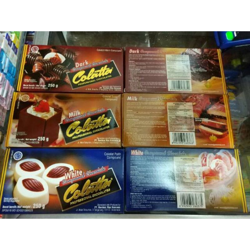 COLATTA Coklat Batang Compuond 250gr