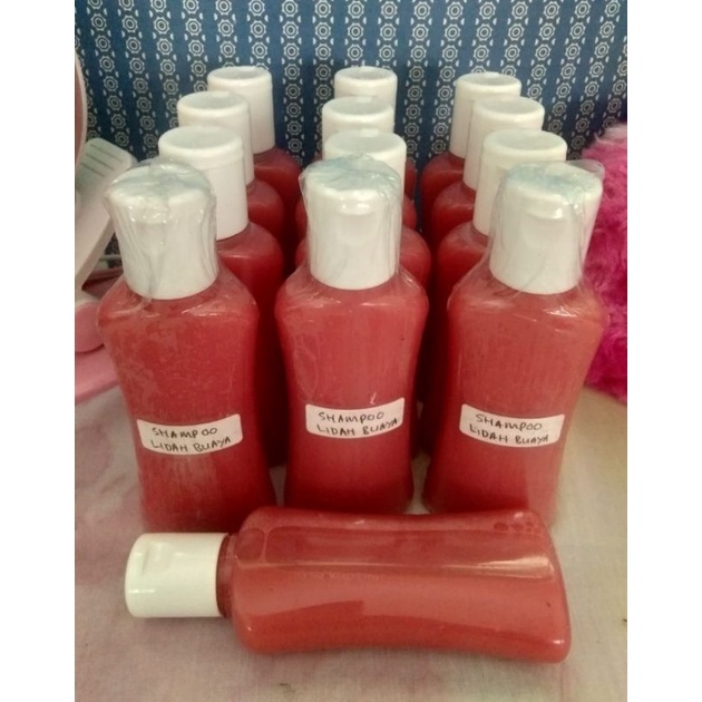 Sampoo Natural handmade Lidah Buaya Hibiscus kembang sepatu / Shampoo anti ketombe / shampoo rambut 