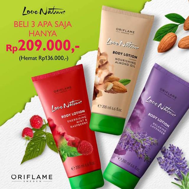 Body Lotion Love Nature 200ml