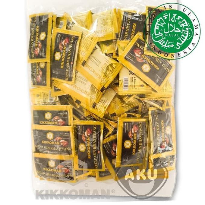 

Sale Kikkoman Shoyu Halal 5Ml | Kecap Asin Khas Jepang Sachet 100 Pcs