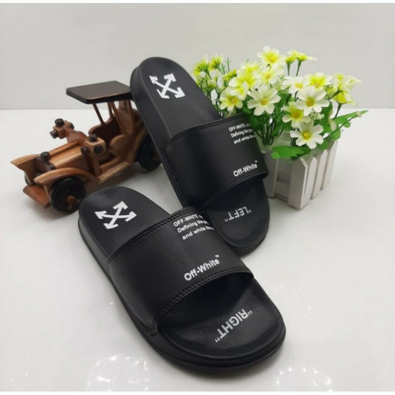 NS Sandal Slop Pria Murah Sandal Off WHITE Pria Sandal Vans Marvel import