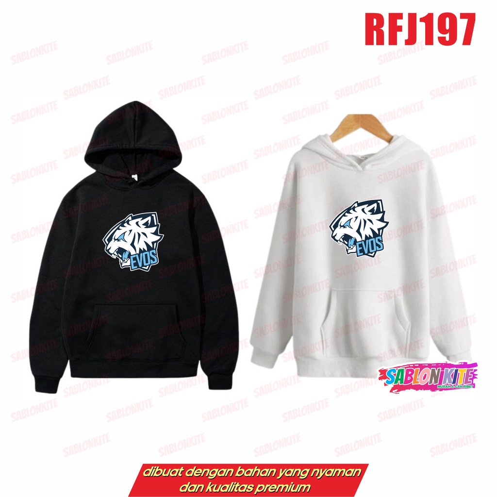 MURAH!!! SWEATER HOODIE GAME RFJ197 E.V.O.S