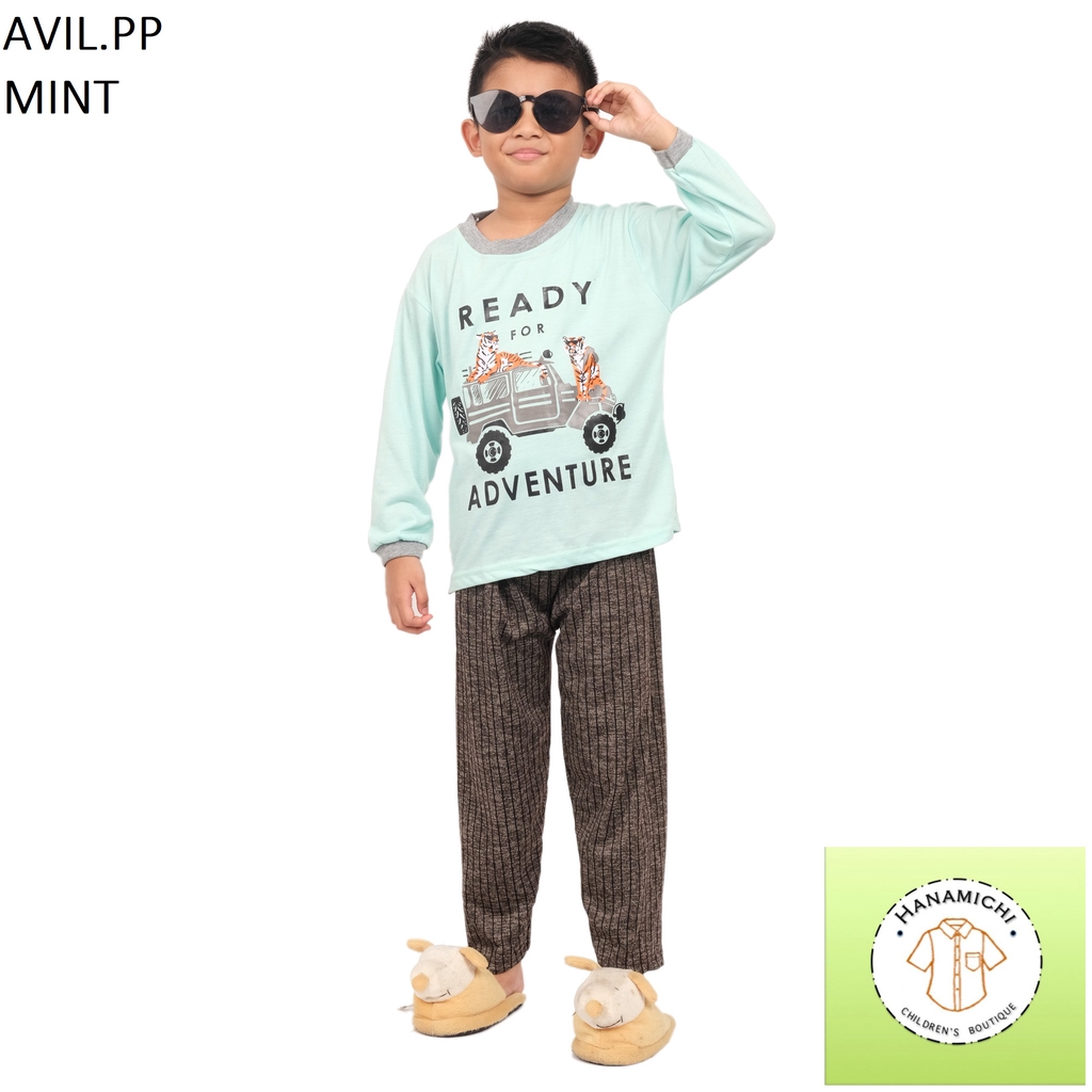 Hanamichi AVIL.PP Baju Tidur Anak Lengan Panjang