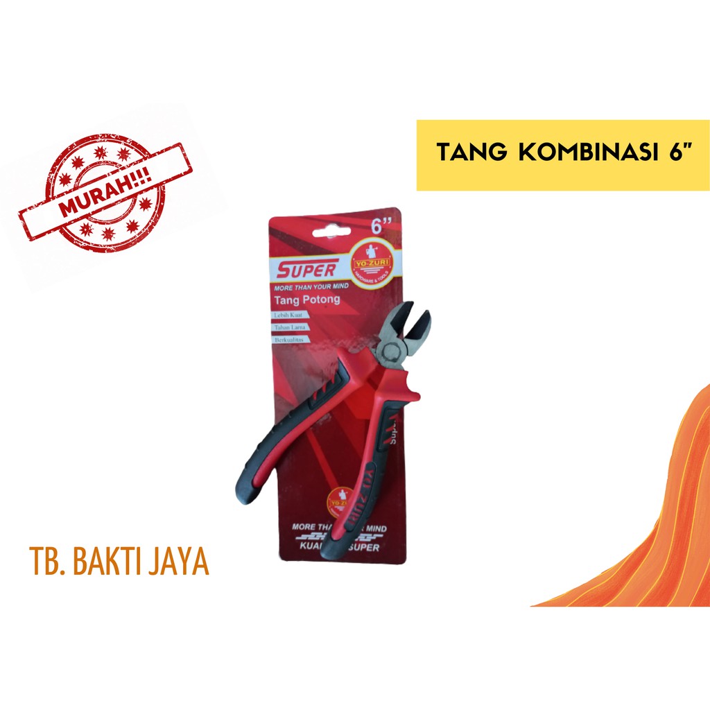 TANG / TANG KOMBINASI /TANG KOMBINASI 6 INCH