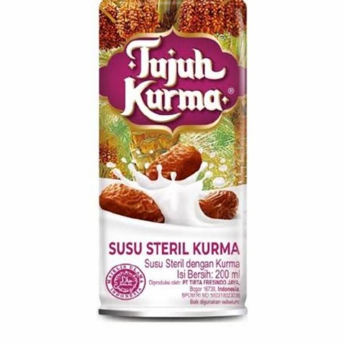 

[COD] SUSU STERIL / SUSU 7 KURMA 200 ML QARTON ISI 12 KALENG [COD]