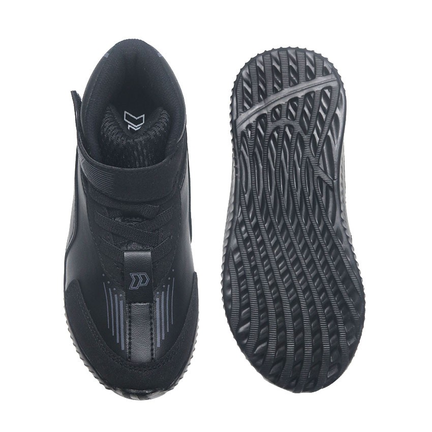 Precise Ciro TD Sepatu Sneakers Sekolah Anak - All Black